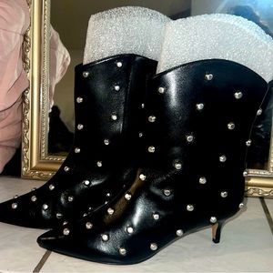 SCHUTZ Maryann Leather Bootie